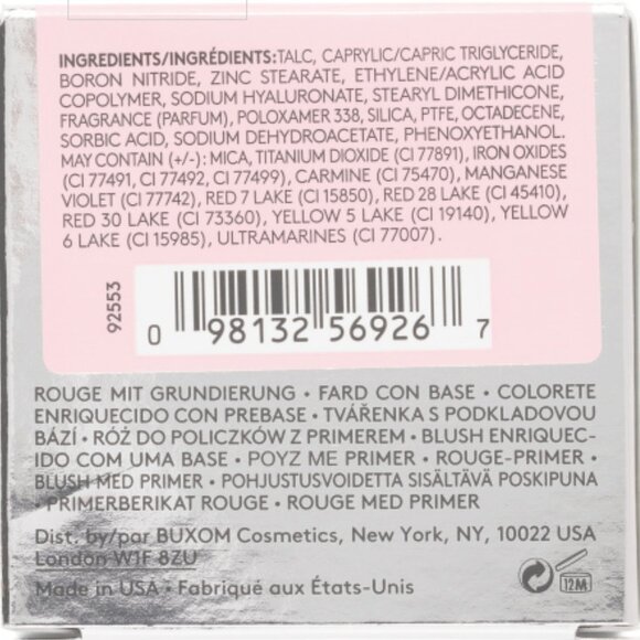 BUXOM Wanderlust Primer-Infused Blush* Color: HAVANA (Rose) 0.13oz NIB *RARE* - Picture 3 of 7